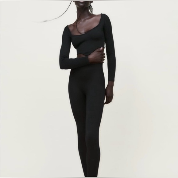 Zara ribbed seamless set - Picture 4 of 8